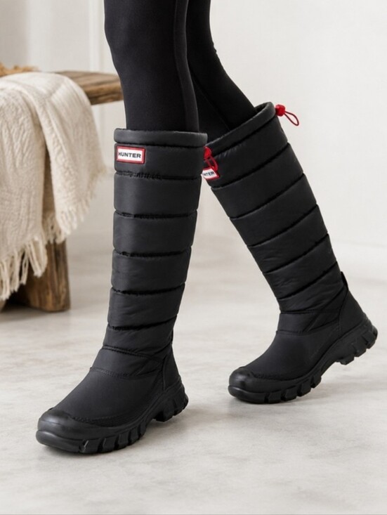 Hunter Shoes - Hunter Intrepid Tall Snow Boot Black Waterproof Insulated UK 5 EU 38 US 7
